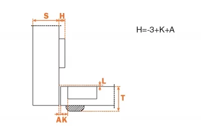 Петля 94" вкладная