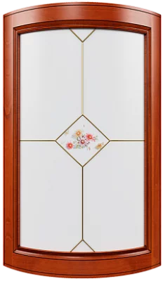 Фасад под стекло закругленный, коллекция Грация