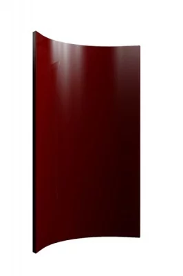 Фасад радиусный вогнутый AGT615 K19 R240 H956 глянец бордо