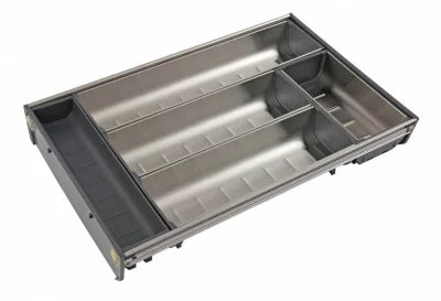 Boyard: Поддон для столовых приборов, 280х422мм, серый PC04/GR/280x422