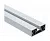 PS65 Вертикальный профиль-ручка, серебро, L-3000: PR657003031F