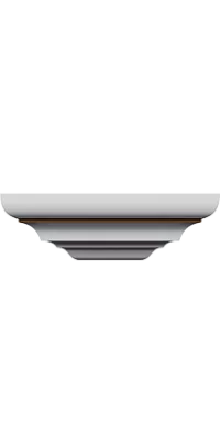 Накладка на ФВ фигурный прямая, коллекция Классика А