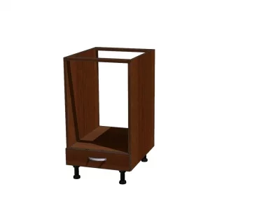 Корпус шкафа под встраиваемую плиту (с 1 ящиком) 450*560*720