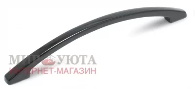 Ручка-скоба 128мм черный глянец: US0930