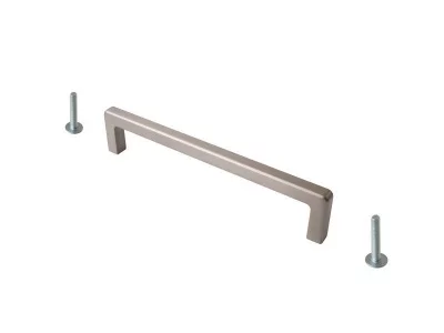 Ручка-скоба 128мм, шлифованный никель