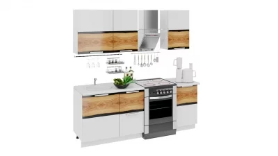 Кухонный гарнитур длиной - 210 см