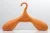 Плечики для одежды, отделка оранжевая