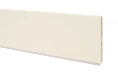 5075 Цоколь ПВХ H.120, L=4000, слоновая кость NEW