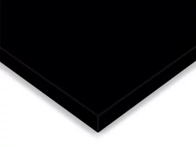 Фасад мебельный МДФ AGT глянцевый черный 606