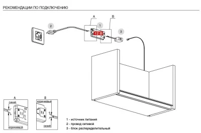 Светильник LED Accept 2, 864 мм, 15W, 6000K, алюминий