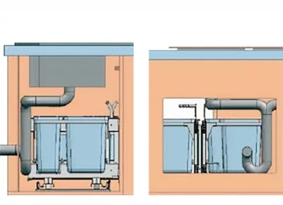 LEMI: Рациональный Угол, 455х375х940, правый
