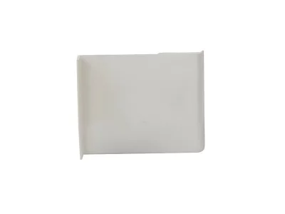Накладка декоративная для навеса шкафа 801000100DX, белая, правая