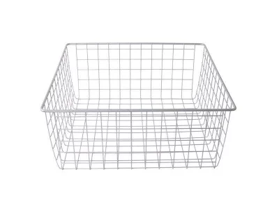 Корзина сетчатая 190х400х400 мм, металлик серебристый FIRMAX