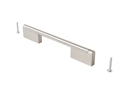 Ручка-скоба 160мм, шлифованный никель