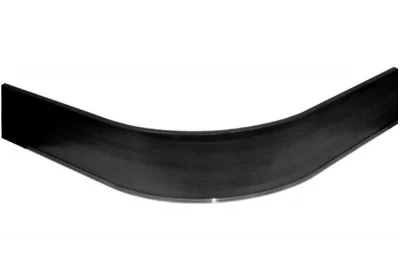 0330 Закругление для цоколя ПВХ Н.120, черный глянец NEW