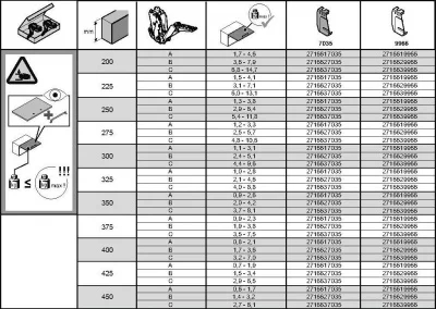 Подъемник ФРИИ-Флеп-Мини, 107 гр., серии С (компл.)