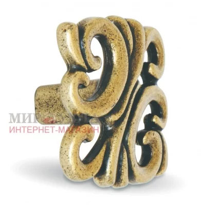 Ручка-кнопка бронза Орваль: WPO.707.000.00A8