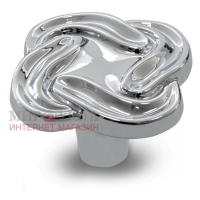 Ручка-кнопка хром: WPO.745.000.0002