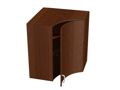 Корпус навесного шкафа, вогнутый 600*305*720