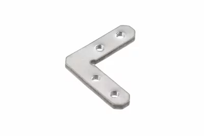 GTV: Соединитель к профилям LED GLAX для гипсокартонных плит 90° горизонтальный (к-т 2 шт.): PA-CPGLAXAH-00