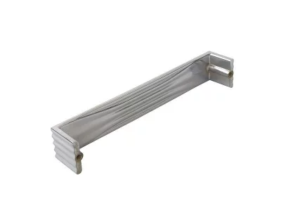 Ручка-скоба 160мм, металл, хром