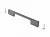 Ручка-скоба 160мм, графит
