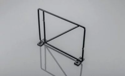 GTV: Полкодержатель ROD, 210x160 мм, черный матовый: PP-ROD-20M