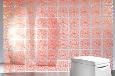 Комплект декоративных панелей PALPITATIO 254х254мм (6 штук), отделка красная