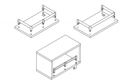 Профиль-поручень 2000мм, отделка бриллиант