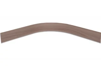 21 Закругление универсальное для цоколя ПВХ Н.100, шимо темный