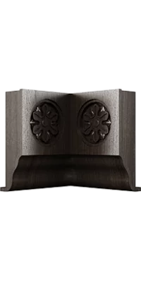 Накладка на ФН фигурный внутренний угол 90, коллекция Клио