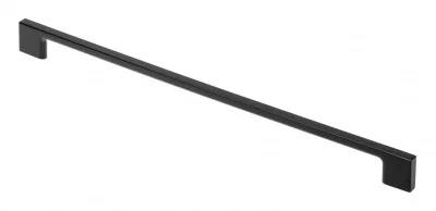 Ручка мебельная UZ 819 C=320, черная GTV UZ-819320-20