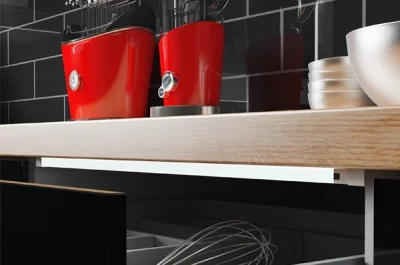 Комплект из 1-го светильника LED Dentro 3, 563 мм, 6000K, отделка алюминий