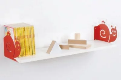 Менсолодержатель Molly, цвет красный, комплект 2 штуки