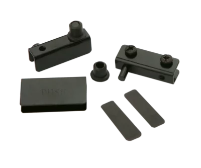 Boyard: К-т петель для 1 стекл. фасада без сверл., Bl HG001/Bl