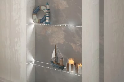 Комплект из 2-х светильников LED Orlo Max, 563мм, 6000K, отделка серая