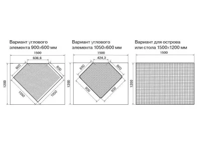 Плита ДСП (столешница) ALPHALUX камень нанто,L.6044 WRAKY R6, влагост, 1200*39*1500 мм