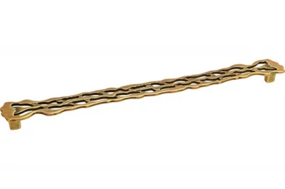 Ручка-скоба 320мм, отделка бронза античная французская