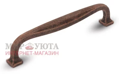 Ручка-скоба 128мм медь состаренная: WMN.752.128.00C1