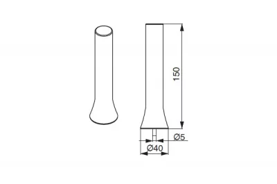 Набор из 3 деревянных держателей, бук