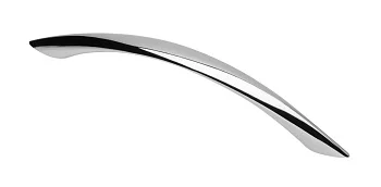 Ручка мебельная GTV UZ-01, C=128 мм, хром GTV UZ-01-128-01