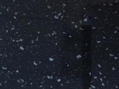 Бортик пристеночный треугольный ALPHALUX,звездн. ночь глянец, 30*25 мм, L=4.1м, алюминий