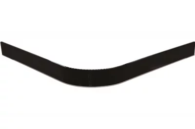 0330 Закругление для цоколя ПВХ Н.100, черный глянец NEW