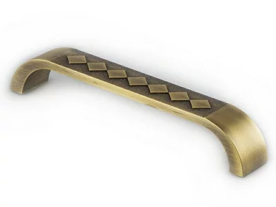 Ручка-скоба 160мм FIRMAX, металл, бронза