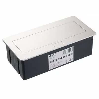 GTV: Удлинитель настольный SOFT 3 розетки AE-PBSC3GS-53 (Schucko), серый, с проводом 1,5 метра: AE-PBSC3GS-53