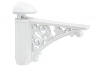 Менсолодержатель, отделка белый глянец