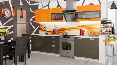 Кухонный гарнитур длиной - 300 см