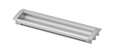 Ручка алюминиевая UA-B337 C=128, алюминий GTV UA-B0-337128