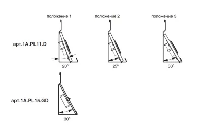Полка для часов низкая, 160х80х180мм, отделка белый бархат (матовый)