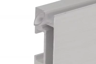 Демпфер для профиля 103A, отделка транспарент